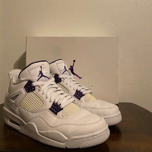 Nike Air Jordan 4 Retro ‘Purple Metallic